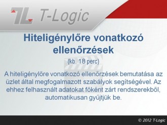 Hiteligénylőre vonatkozó ellenőrzések